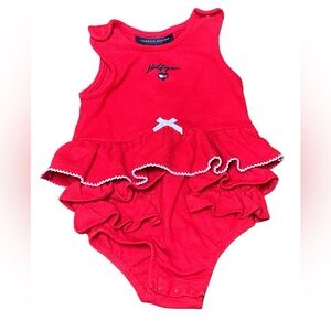 Tommy Hilfiger Baby Girl’s Logo Sunsuit Size 6-9 mths